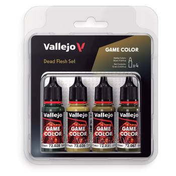 Vallejo Game Color Dead Flesh Set