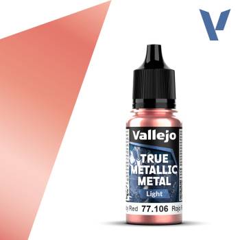 Vallejo True Metallic Metal Ruby Red (Light) (18ml)