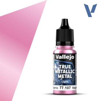Vallejo True Metallic Metal Crimson Magenta (Light) (18ml)