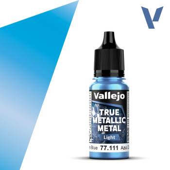 Vallejo True Metallic Metal Sapphire Blue (Light) (18ml)