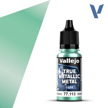 Vallejo True Metallic Metal Beetle Green (Light) (18ml)