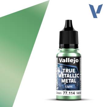 Vallejo True Metallic Metal Dusken Green (Light) (18ml)