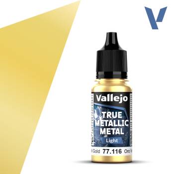Vallejo True Metallic Metal Greenish Gold (Light) (18ml)