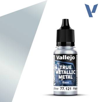 Vallejo True Metallic Metal Sterling Silver (Base) (18ml)