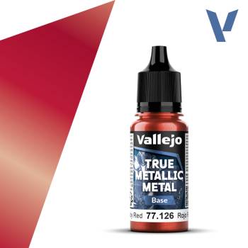 Vallejo True Metallic Metal Ruby Red (Base) (18ml)