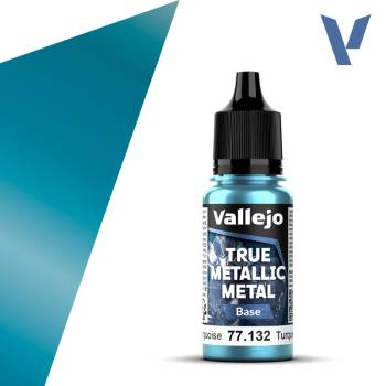 Vallejo True Metallic Metal Hydra Turquoise (Base) (18ml)