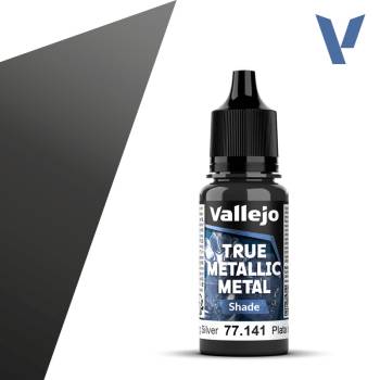 Vallejo True Metallic Metal Sterling Silver (Shade) (18ml)