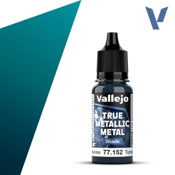 Vallejo True Metallic Metal Hydra Turquoise (Shade) (18ml)