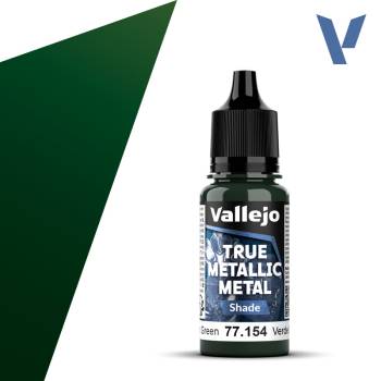 Vallejo True Metallic Metal Dusken Green (Shade) (18ml)