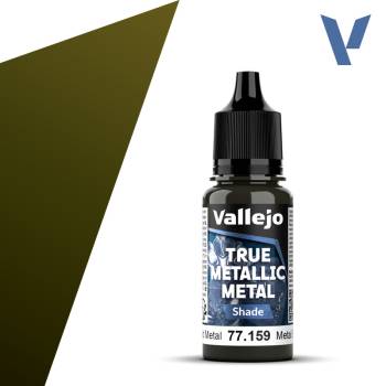 Vallejo True Metallic Metal Aged Metal (Shade) (18ml)