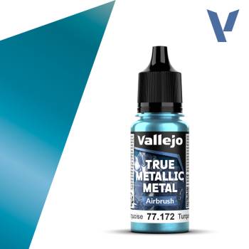 Vallejo True Metallic Metal Hydra Turquoise (Air) (18ml)