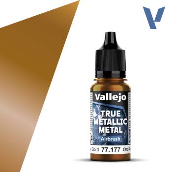 Vallejo True Metallic Metal Arcane Gold (Air) (18ml)