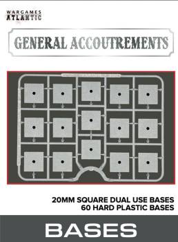 Wargames Atlantic General Accoutrements: 20mm Dual Use Bases