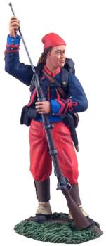 American Civil War - Union Infantry 114th Pennsylvania Zouaves Standing Ramming Cartridge No.1 - ONLY 1 AVAILABLE