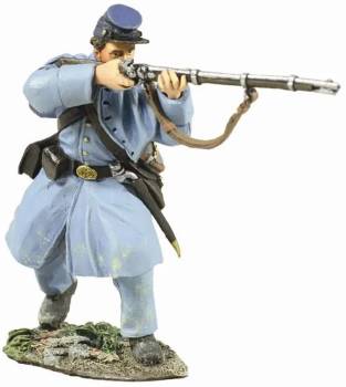 American Civil War: Union Infantry in Overcoat Standing Firing No.1 - ONLY 2 AVAILABLE
