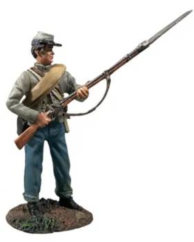 Confederate Wearing Shell Jacket Defending, No. 2