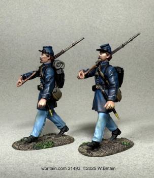 American Civil War: Union Forever Two Union Infantry Marching