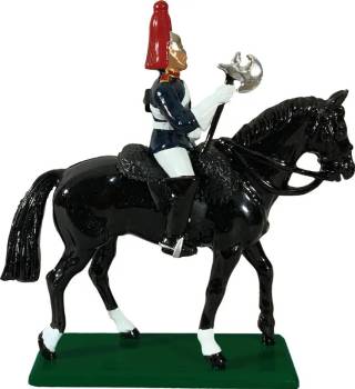Blues and Royals Mounted Farrier