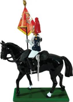 Blues and Royals Mounted Standard Bearer