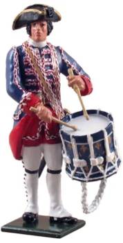 Compagnies franches de la Marine Drummer, 1754-60