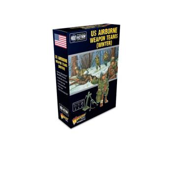 Warlord Bolt Action US Airborne (Winter) Weapons Teams