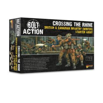 Warlord Games Bolt Action Crossing the Rhine - British & Canadian infantry (Winter) Starter Army