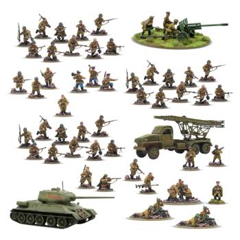 Warlord Bolt Action Forward to Berlin! - Soviet Army 1943-45 Starter Army