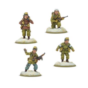 Warlord Bolt Action US Airborne (Winter) HQ
