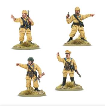 Warlord Games Bolt Action Italian Paracadutisti Platoon Commanders