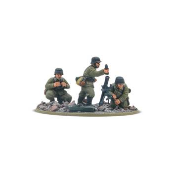Warlord Bolt Action German Veteran Infantry Medium Mortar Team