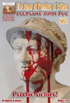 The Army of Pyrrhus of Epirus Infantry Phalanx Set 1 Pyrrhic War 280-275 BC