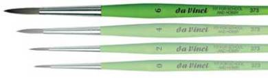DA Vinci Series 373 - Size 6 Round Synthetic Brush
