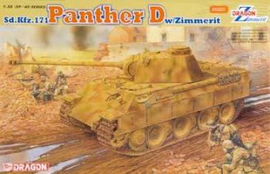 Panther Ausf. D with Zimmerit Coating