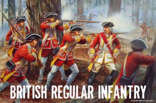 Warlord Games - French-Indian War British Regular Infantry