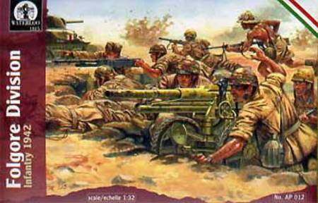 WWII Italian Infantry, Folgore Division 1942