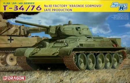 T-34/76 No. 112 Factory Krasnoe Sormovo Tank (Late Production)