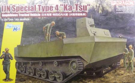 IJN Special Type 4 Ka-Tsu Amphibious Tracked Vehicle