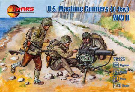 WWII U.S. Machine Gunners D-Day