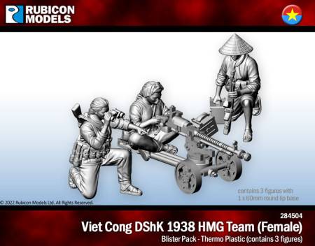 VC DShK 1938 HMG Team (Female Crew) - Thermoplastic