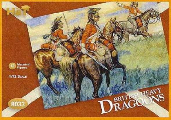 Napoleonic British Dragoons Cavalry