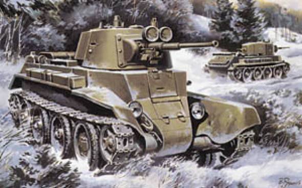 BT-7 Soviet Light Tank 1937