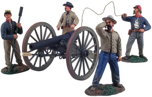 American Civil War: Confederate Artillery Set No.3 - Fire! - ONLY 1 AVAILABLE