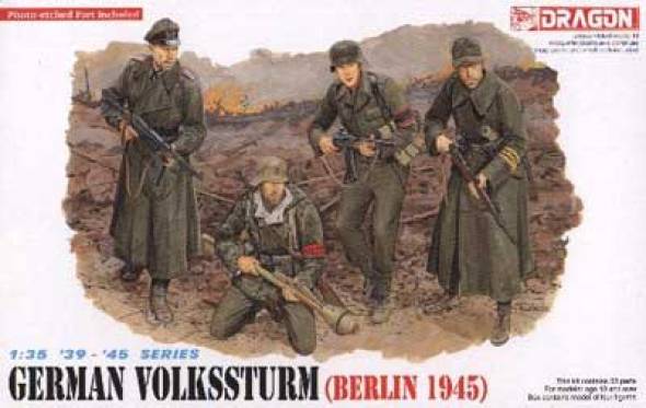 German Volksturm, Berlin 1945