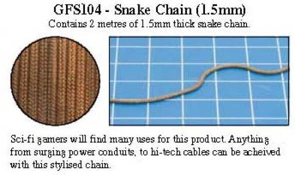 Hobby Rounds- Snake Chain (1.5mm)