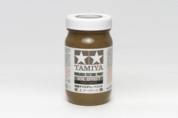 Diorama Texture Paint Soil Effect: Dark Earth 250ml Bottle