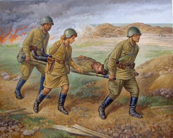 WWII Soviet Medical Personnel 1942-43~Snap Kit