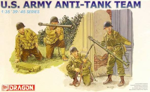 Dragon WWII US Army Anti-Tank Team