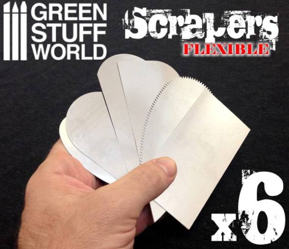 Flexible Steel Scrapers