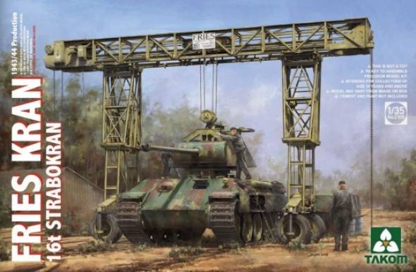 Fries Kran 16t Strabokran Heavy Crane 1943-44 Production