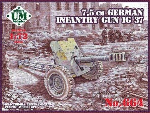 IG37 75mm German Infantry Gun